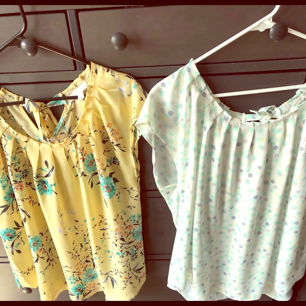 Lc Lauren Conrad blouse bundle